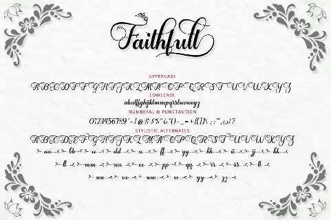 Faithfull font