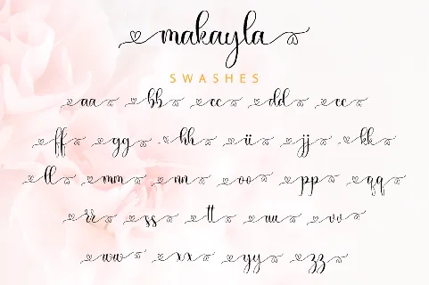 Makayla font