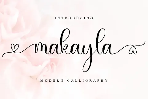 Makayla font