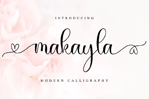 Makayla font