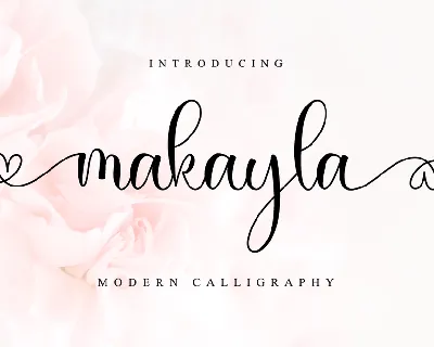 Makayla font