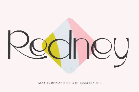 Redney font