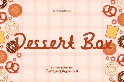 Dessert Box font