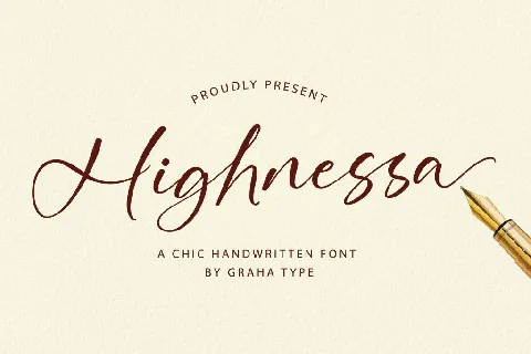 Highnessa DEMO font