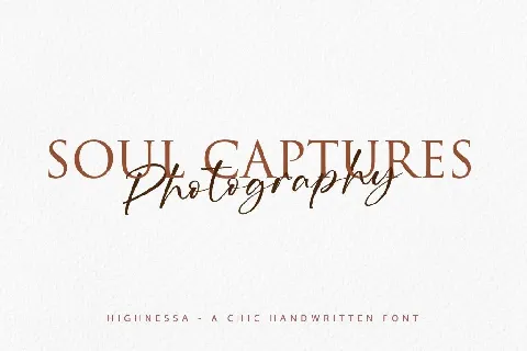 Highnessa DEMO font