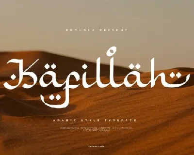 Kafillah font