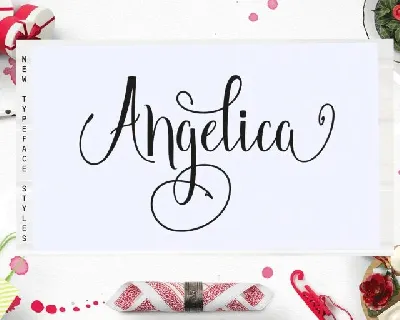 Angelica Script font