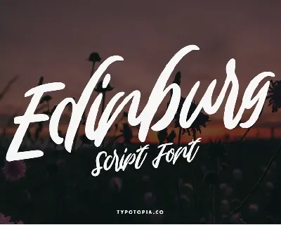 Edinburg font