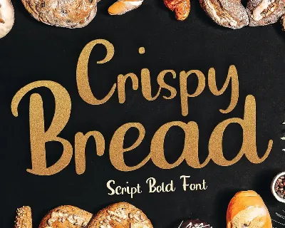 Crispy Bread font