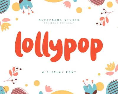 Lollypop font