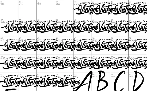 Aksarani Demo font