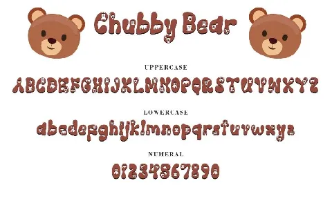 Chubby Bear font