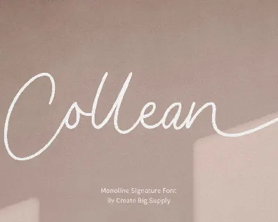 Collean font