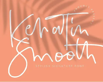 Keratin Smooth font