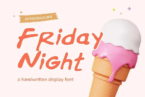 Friday Night font