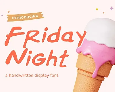 Friday Night font