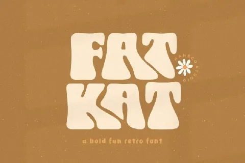 Fat Kat font