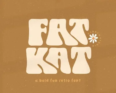Fat Kat font