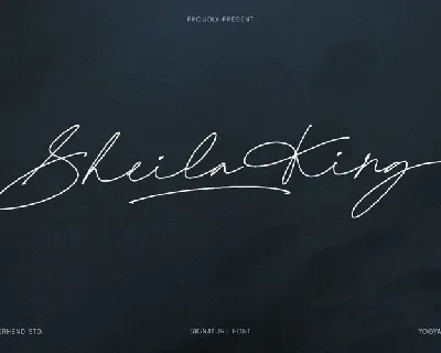 Sheila King font