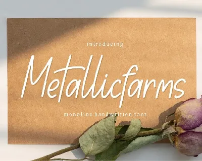 Metallicfarms font