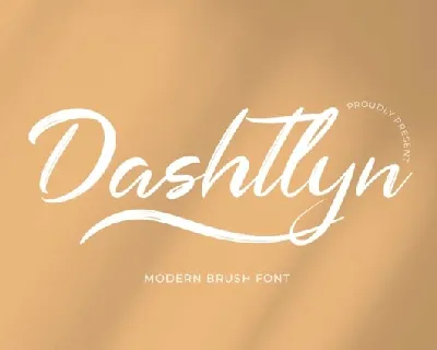 Dashtlyn font