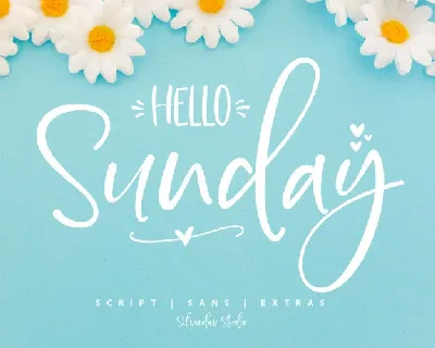 Hello Sunday Duo font