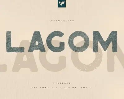 Lagom font