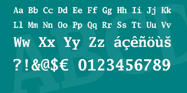 Luxi Mono font