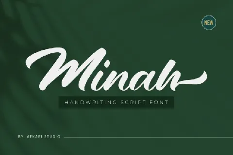 Minah font