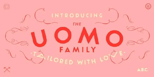 Uomo font