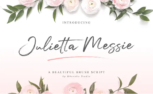 Julietta Messie Brush Script font