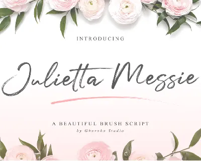 Julietta Messie Brush Script font