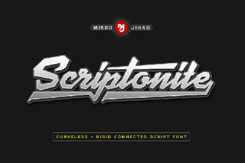 Scriptonite font