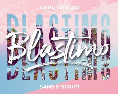 Blastimo Duo font