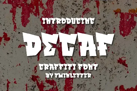 Decaf font