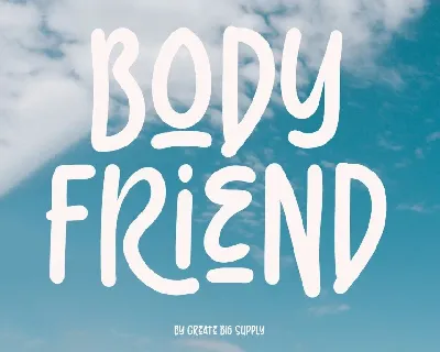 Body Friend font