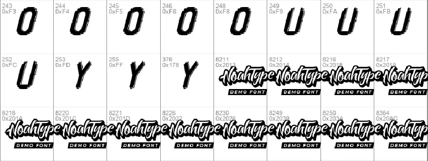 Switch One Demo font