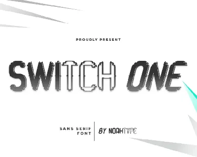 Switch One Demo font