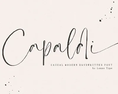 Capaldi font