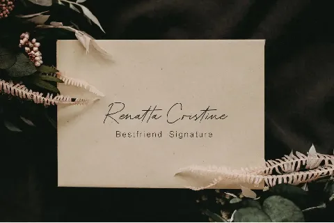 Bestfriend Signature font