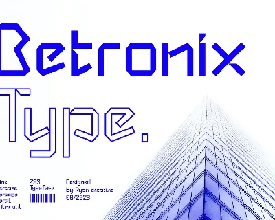 Betronix font