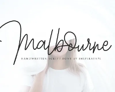 Malbourne Signature font