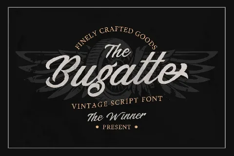 Bugatte font