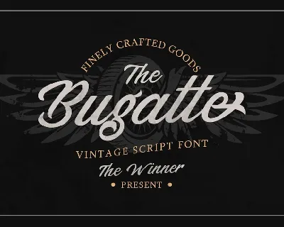 Bugatte font