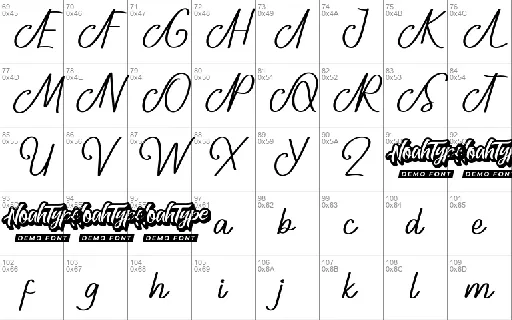 Next Time Demo font