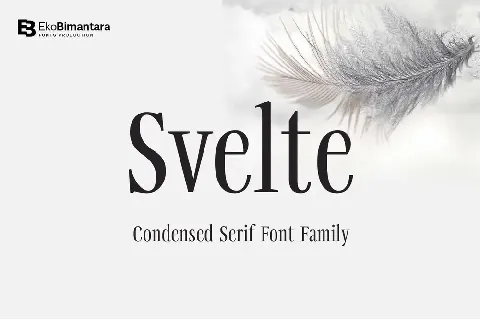 Svelte Trial font