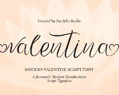 Valentina Calligraphy font