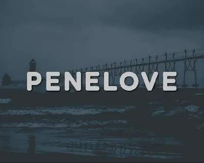 Penelove font