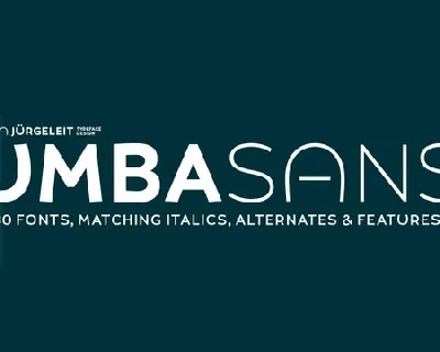 UMBA Sans Family font