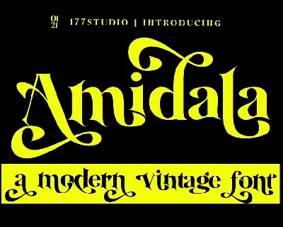 Amidala font